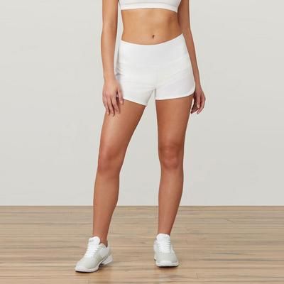 Fila Essentials Stretch Woven Shorts Women's Tennis Apparel White