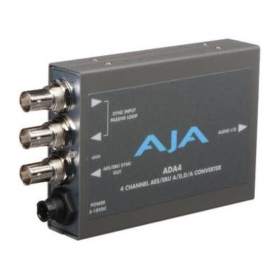 AJA 4-Channel Bi-Directional Audio A/D & D/A Converter ADA4