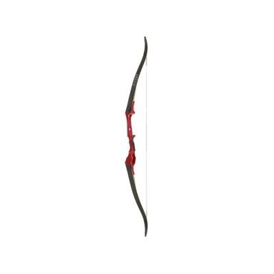 October Mountain Ascent Recurve Bow 58 in. 35 lbs RH Red OMP81211