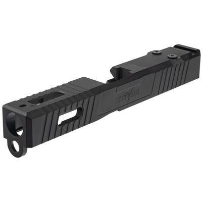 TRYBE Defense Glock 19 Pistol Slide Glock 19 Gen 3 DeltaPoint Pro Cut Black SLDG19G3DP-BN