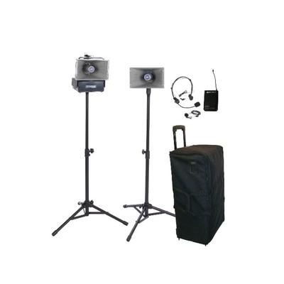 AmpliVox Wireless Half-Mile Hailer Kit Black SW630