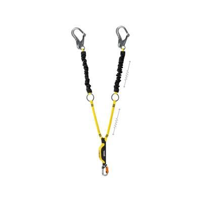 Petzl Absorbica-Y Tie-Back Black/Yellow L015AA00