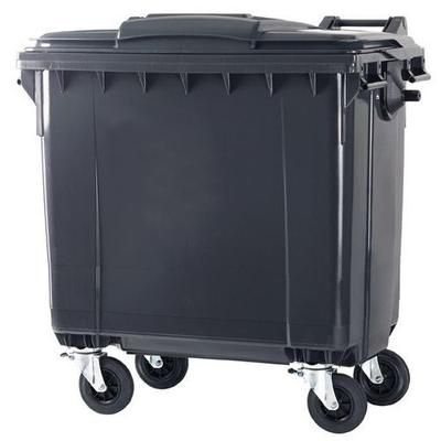 Conteneur 770l Couvercle Plat Gris - Vepabins