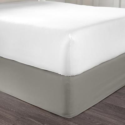 BH Studio Microfiber Bedskirt by BH Studio in Dark Gray (Size TWIN)