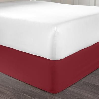 BH Studio Microfiber Bedskirt by BH Studio in Garnet (Size FULL)