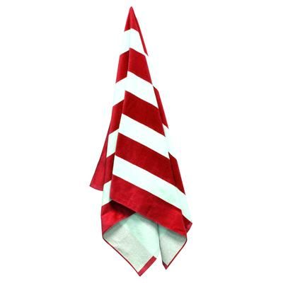 Carmel Towel Company C3060 Classic Beach in Red Cabana | Cotton C3060X, C3060P, LBC3060, C3060S, C3060C, C3060A