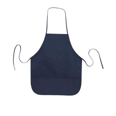 Liberty Bags 5503 Debbie Standard Apron in Navy Blue size ONE | Cotton LB5503