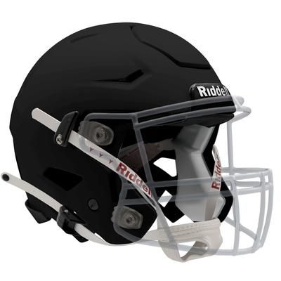 Riddell SpeedFlex Adult Football Helmet Matte Black Out