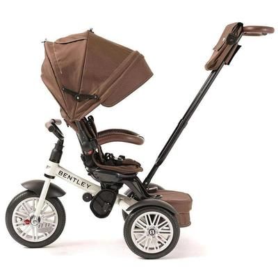 Bentley 6-in-1 Baby Stroller / Kids Trike - Satin White