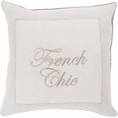 Marsfield 18" Square Modern Lilac/Light Gray/Mauve Throw Pillow - Boutique Rugs