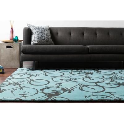 Mittagong 18" Square Cottage Charcoal/Off White Lumbar Pillow - Boutique Rugs