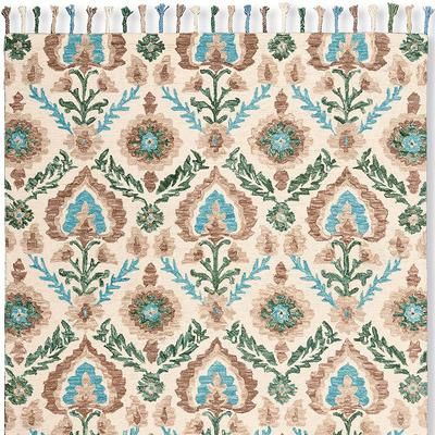 Hayden Hand-Hooked Wool Area Rug - 5' x 8' - Frontgate