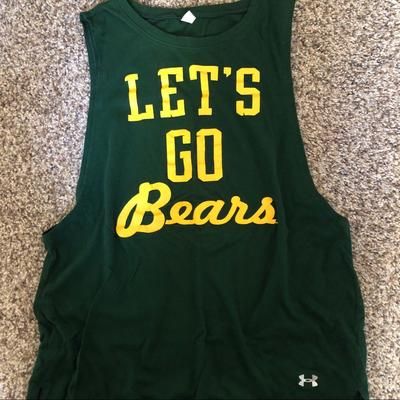Under Armour Tops | Baylor Under Armor Tank | Color: Gold/Green | Size: S