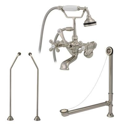 Randolph Morris Tub Wall Mount Tub Faucet Set RM146TWCSBN