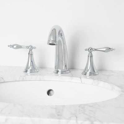 Randolph Morris Widespread Bathroom Sink Faucet - Metal Lever Handles RMX111B-CP