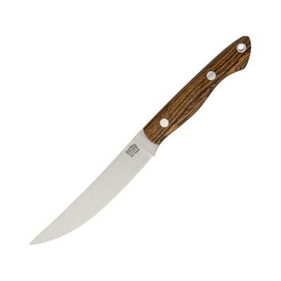 Bark River Kalahari Mini Sportsman Bocote Fixed Blade Knife 9in 5in Bohler N661 Steel Bocote Wood Handle 12-062WB