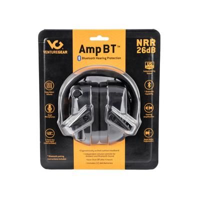 Pyramex Amp Bt Electronic Earmuff 26 Db Black Vgpme30Bt