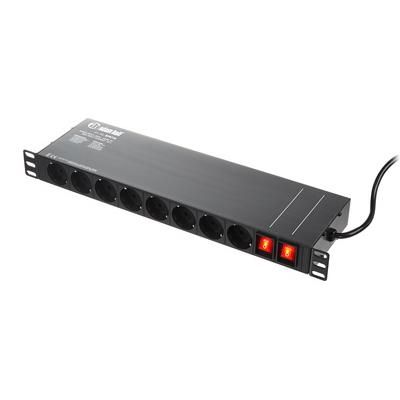 "Adam Hall 874716 Power Strip 1 U 19""