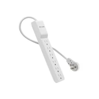 Belkin 6-Outlet Surge Protector Rotating Plug, 8 ft. Cord