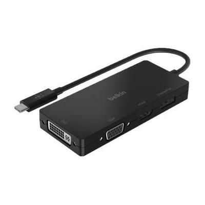 Belkin USB Type-C to DisplayPort, HDMI, VGA, and DVI Adapter AVC003BK-BL