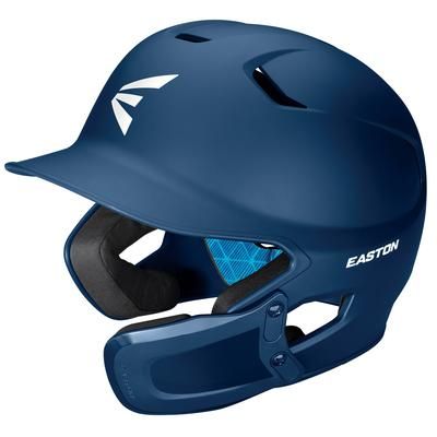 Easton Z5 2.0 Matte Solid Senior Batting Helmet with Jaw Guard Navy