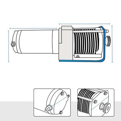 Custom Winch Covers - Design 2