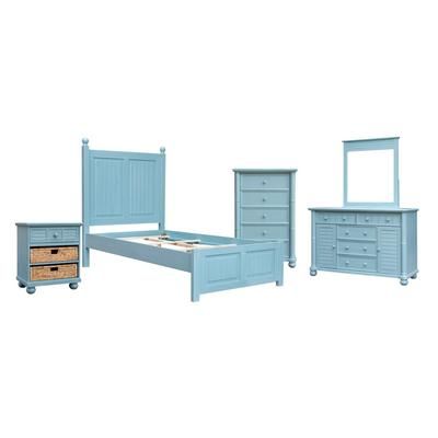 Sunset Trading Cool Breeze 5 Piece Twin Bedroom Set - Sunset Trading CF-1703-0156-T5P