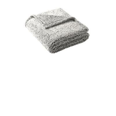 Port Authority BP36 Cozy Blanket in Grey Heather size OSFA | Polyester