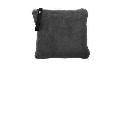 Port Authority BP75 Packable Travel Blanket in Deep Smoke size OSFA | Polyester