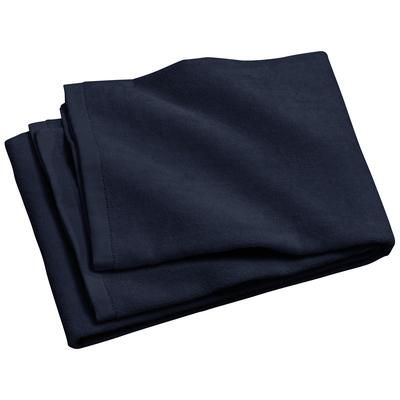 Port Authority PT42 Beach Towel in Navy Blue size OSFA | Cotton