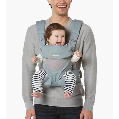 Ergobaby 360 Four Position Baby Carrier - Cool Air - Sea Mist