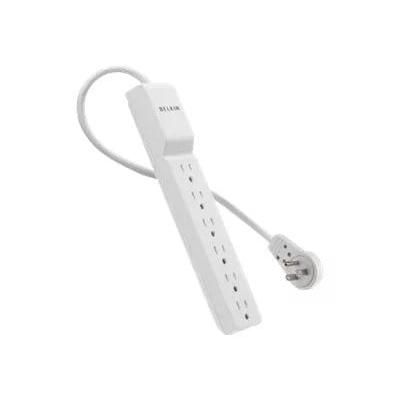 Belkin 6-Outlet Home/Office Surge Protector with Rotating Plug, 6 ft