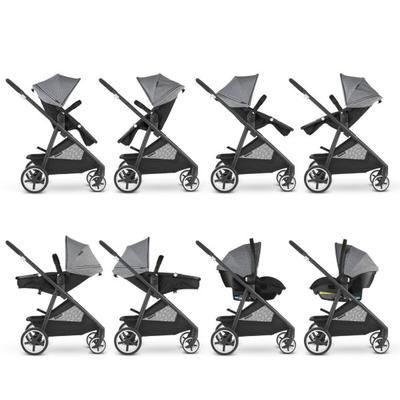 Evenflo GOLD SensorSafe Shyft Smart Modular Travel System with SecureMax Smart Infant Car Seat - Moo