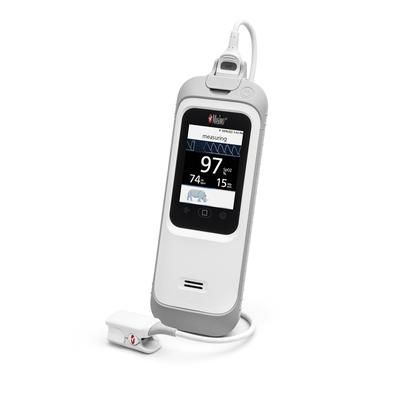 Masimo Rad-G Rechargeable Handheld Pulse Oximeter with Reusable Sensor for Adults, Pediatrics & Infants - No Alarms