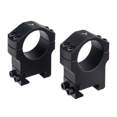 TRYBE Optics Advanced Scope Rings 30mm High Black TROHERNG30H