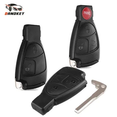 KEYYOU 2/3/4 boutons remplacement de clé de voiture pour Mercedes Benz C B E classe W203 W211 W204 YU BN CLS CLK coque de clé à distance