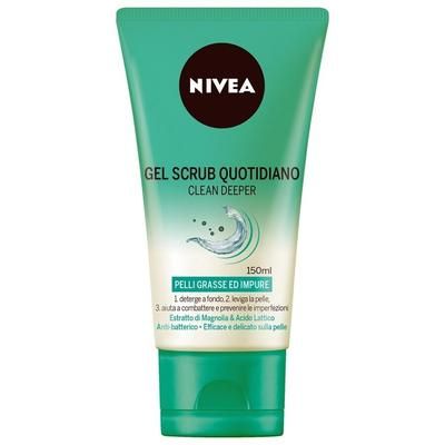 NIVEA - NIVEA Gel Scrub Quotidiano Clean Deeper Esfolianti viso 150 ml female