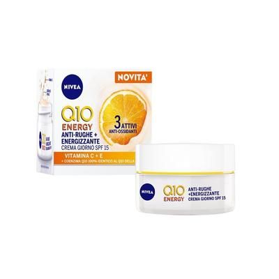 NIVEA - NIVEA Q10 ENERGY ANTI-RUGHE +ENERGIZZANTE CREMA GIORNO SPF15 Crema antirughe 50 ml female