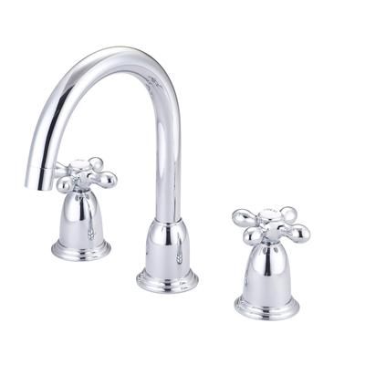 Randolph Morris Widespread Bathroom Sink Faucet - Metal Cross Handles RMH711MC-CP