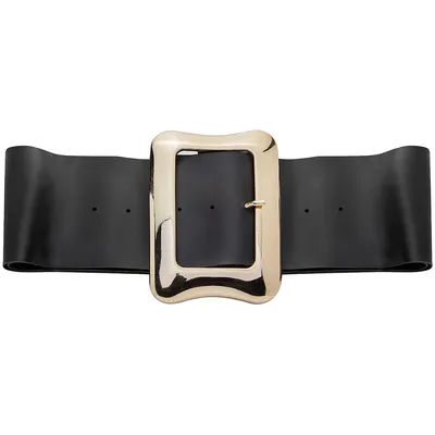 Ceinture "Père Noël", noir/doré