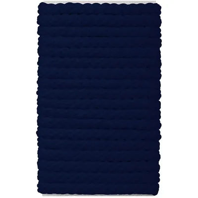 buttinette Cordon pour vêtements, bleu marine, 8 mm Ø, longueur : 5 m