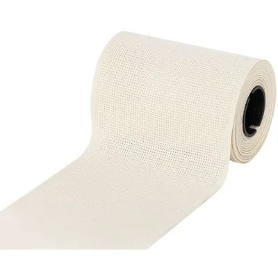 Bande Aïda à broder, écru naturel, largeur : 10 cm, rouleau de 5 m