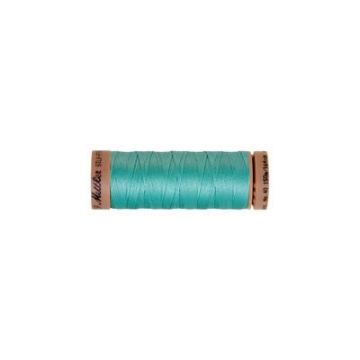 Mettler Silk Finish Cotton - Fil pour machine à coudre, turquoise, grosseur : 40, 150 m
