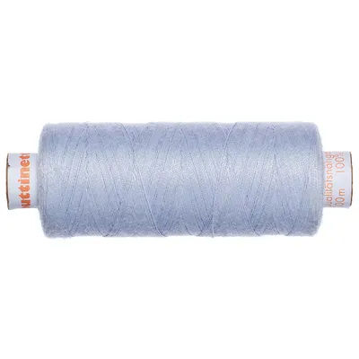 buttinette Fil à coudre universel, grosseur : 100, bobine de 500 m, bleu clair
