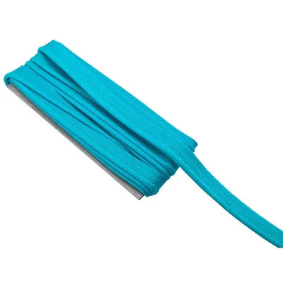 buttinette Passepoil en coton, turquoise, Ø 2,4 mm Ø, 5 m