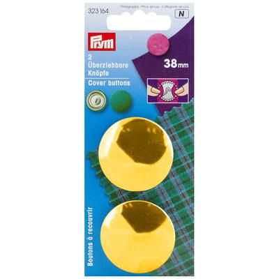 Prym Boutons à recouvrir, Ø 38 mm, 2 pièces