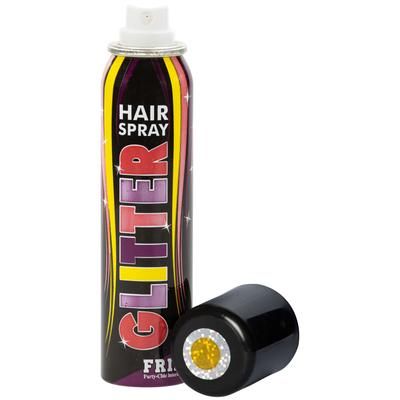 Laque pour cheveux "paillettes", doré