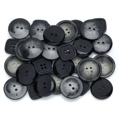 buttinette Boutons standard, 17 - 20 mm, 32 pièces