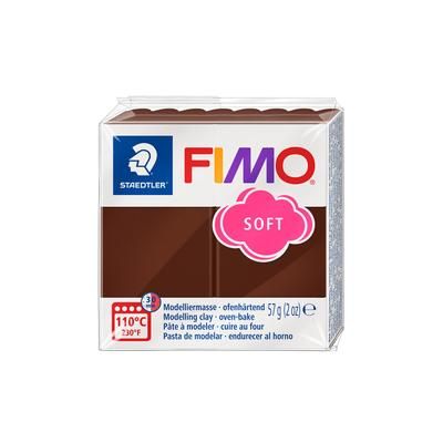 Pâte FIMO Soft, chocolat, 57 g