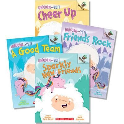 Unicorn and Yeti Starter Set (Pack of 4) (paperback) - by Heather Ayris Burnell